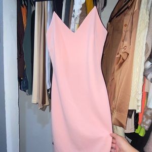 Finger tip length (spaghetti strap) dress